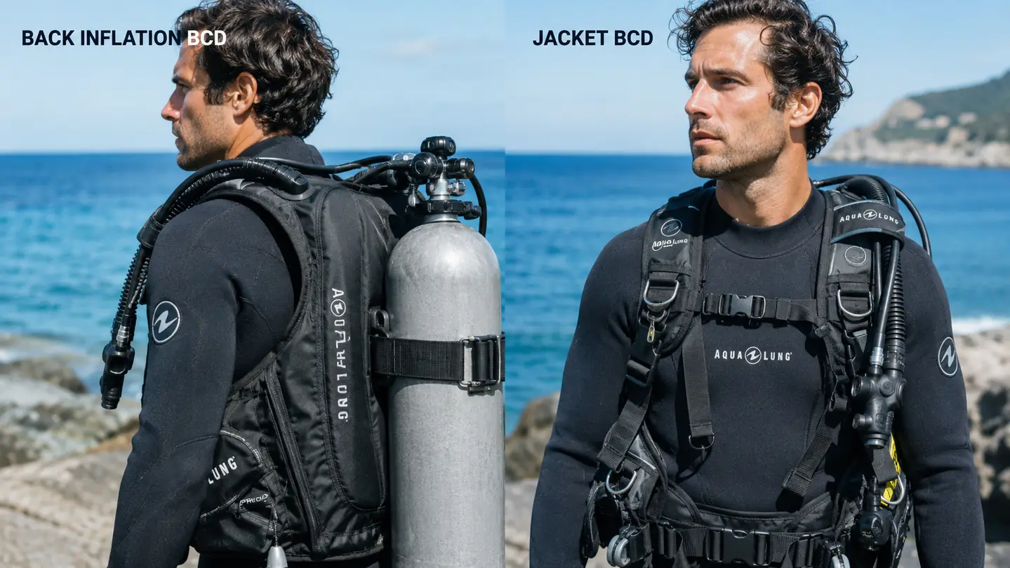 Back-Inflation BCD vs Jacket BCD: Which Buoyancy Style Is Right for You?